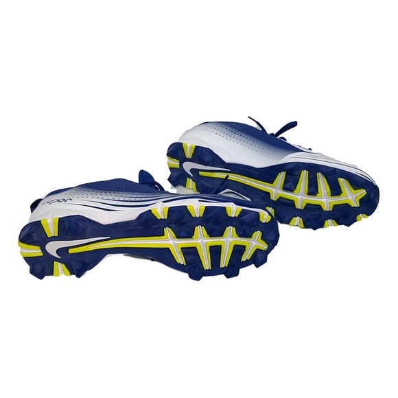 NIKE Vapor Cleat Keystone 2 Low Fastflex Tech Sneakers blue yellow white - Picture 2 of 8